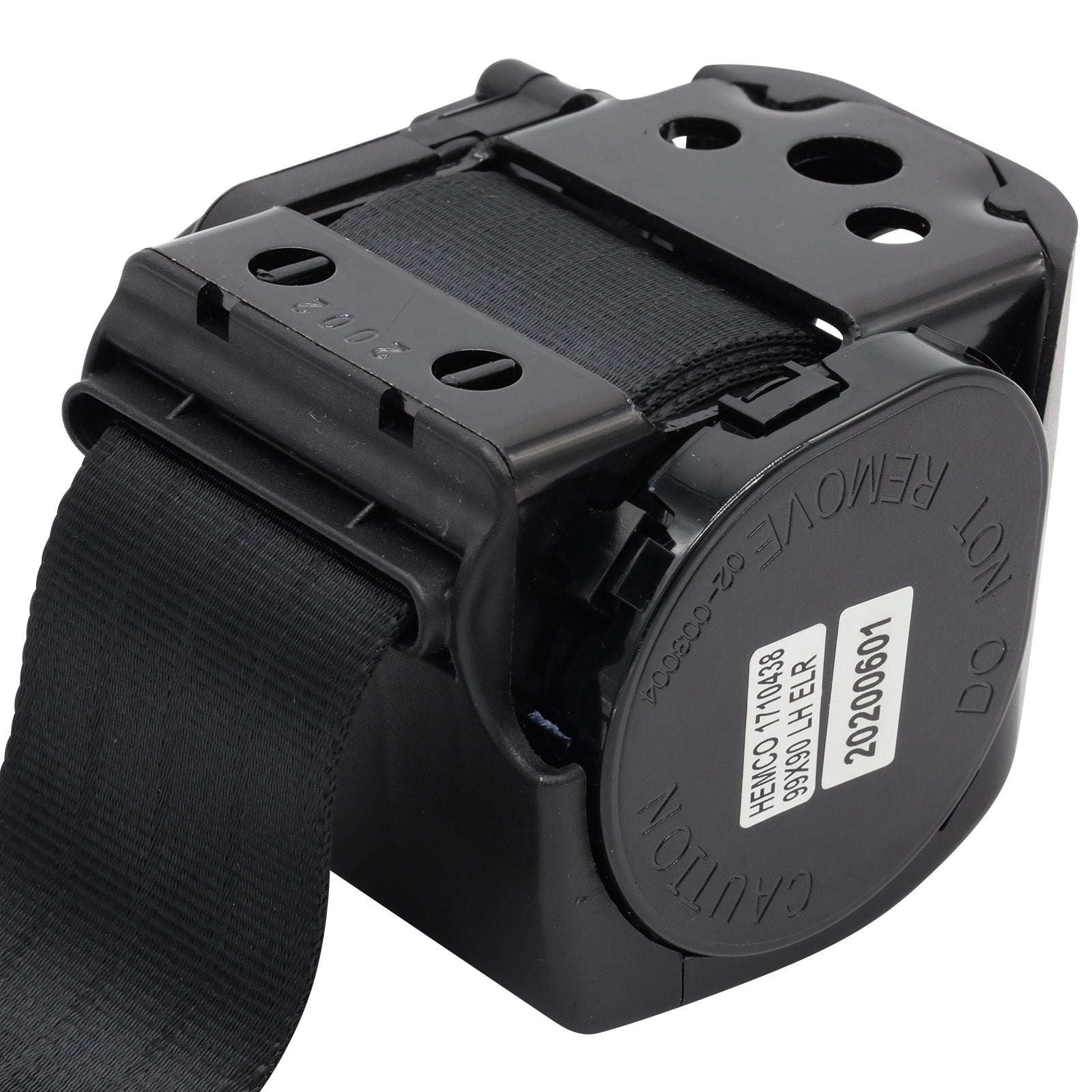 Toyota 80 Series seat belt black