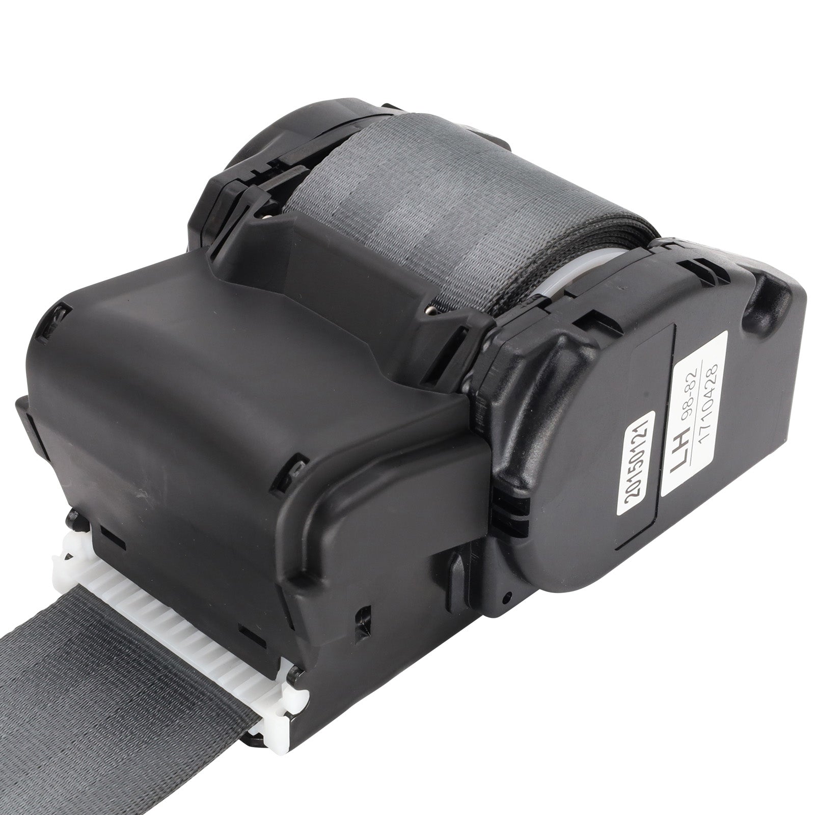 Left front seat belt in grey for Holden VT-VZ Commodore.