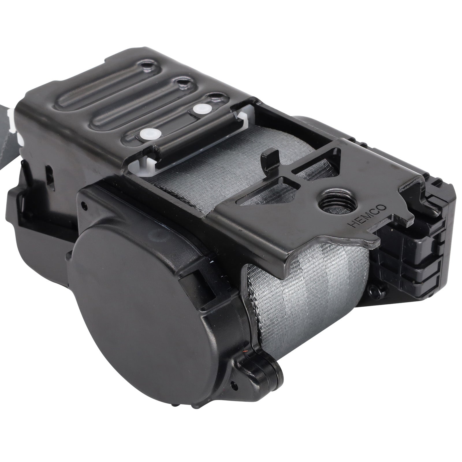 Left front seat belt in grey for Holden VT-VZ Commodore.