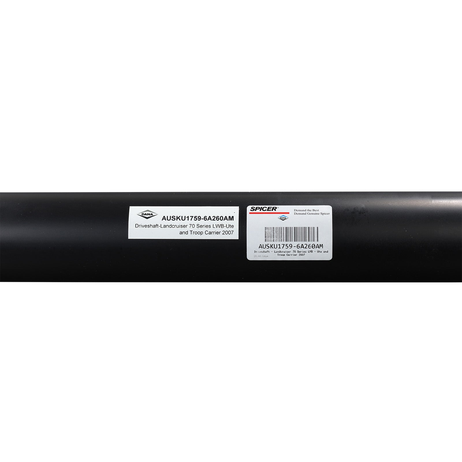 Genuine Dana Spicer heavy-duty tailshaft for Toyota Landcruiser 79 Series