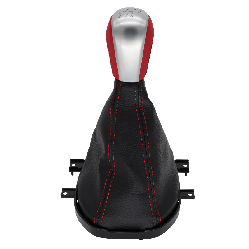Holden VE Commodore V8 six-speed red gear shift knob and boot