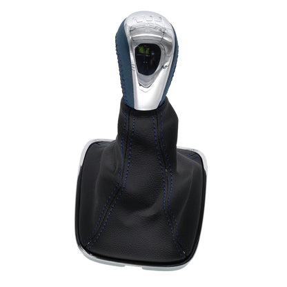 Blue gear knob and boot for Holden VF Commodore V6