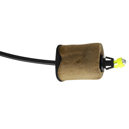 Comparison of worn accelerator cable vs. new reinforced cable for EA-EB CPI Automatic Ford Falcon, highlighting durability and quality.