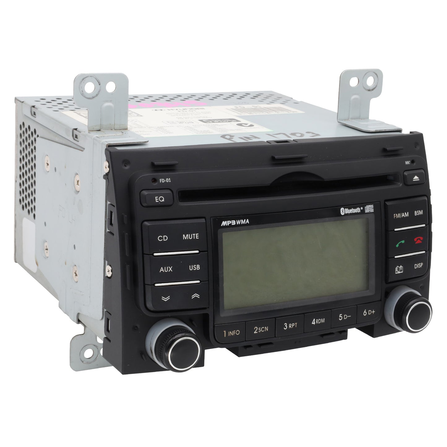 Reconditioned Radio Head Unit for Hyundai i30 FD01 with Bluetooth