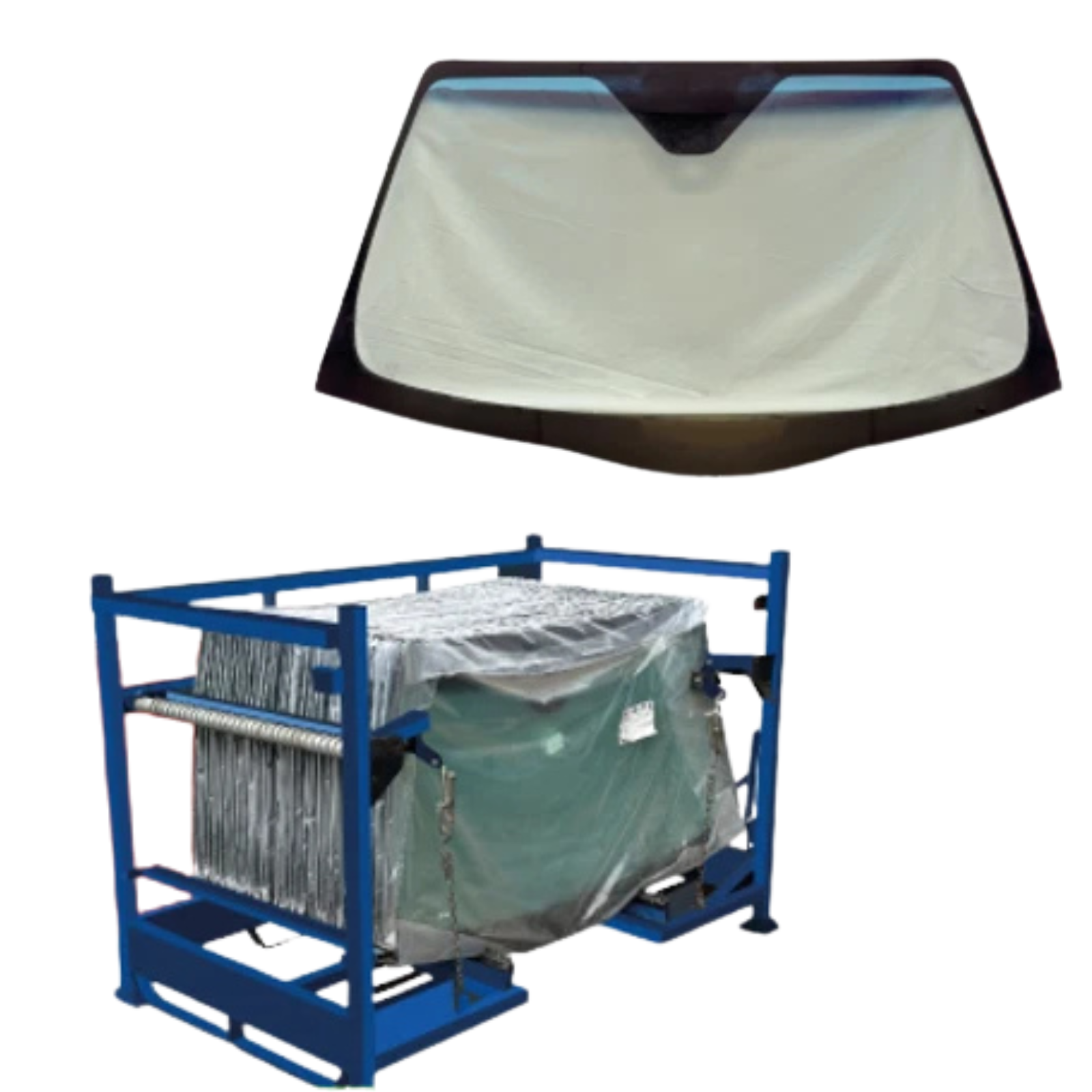 Genuine Ford Territory windscreen and stillage